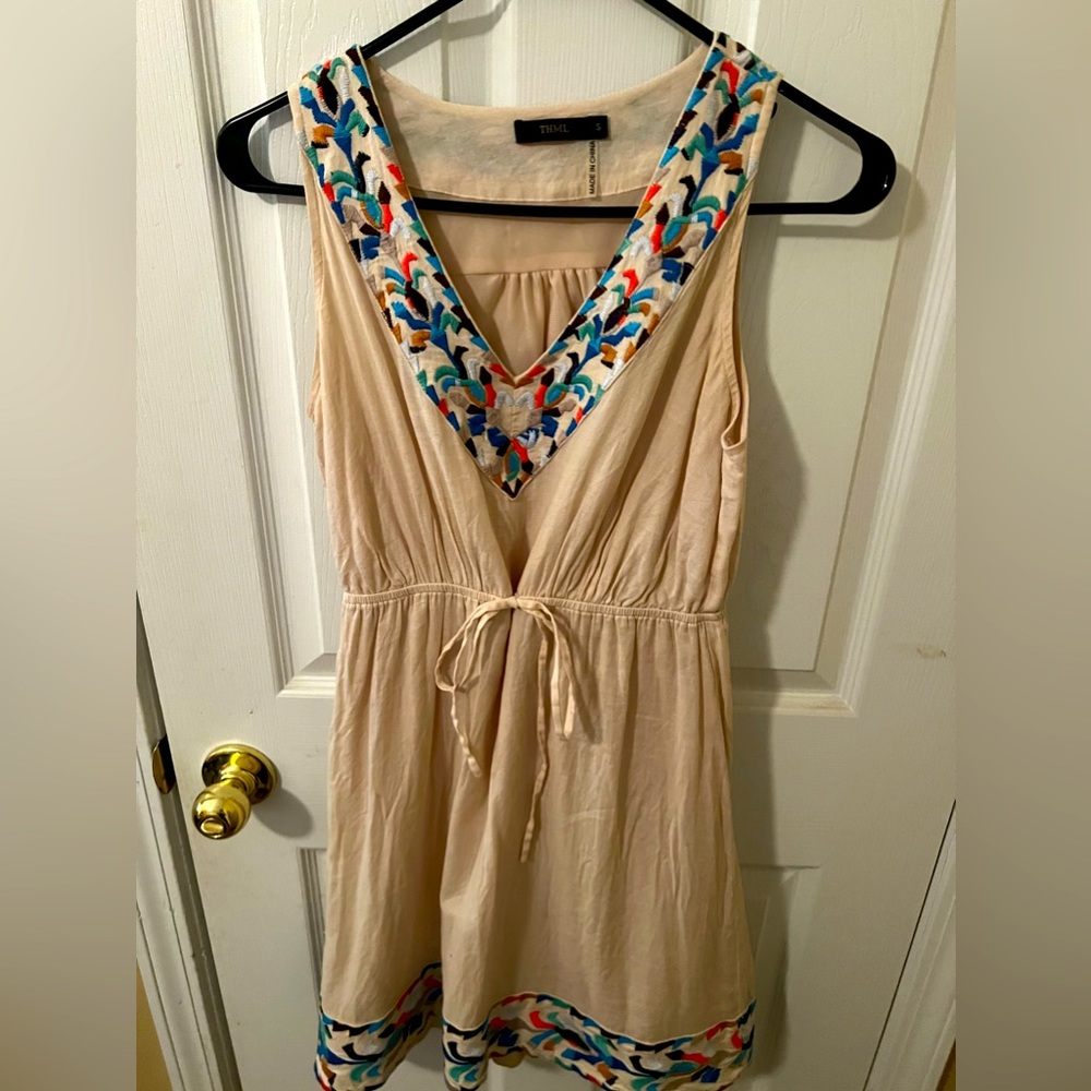 🥰3/$25😍 Beautiful embroidered boho style dress.